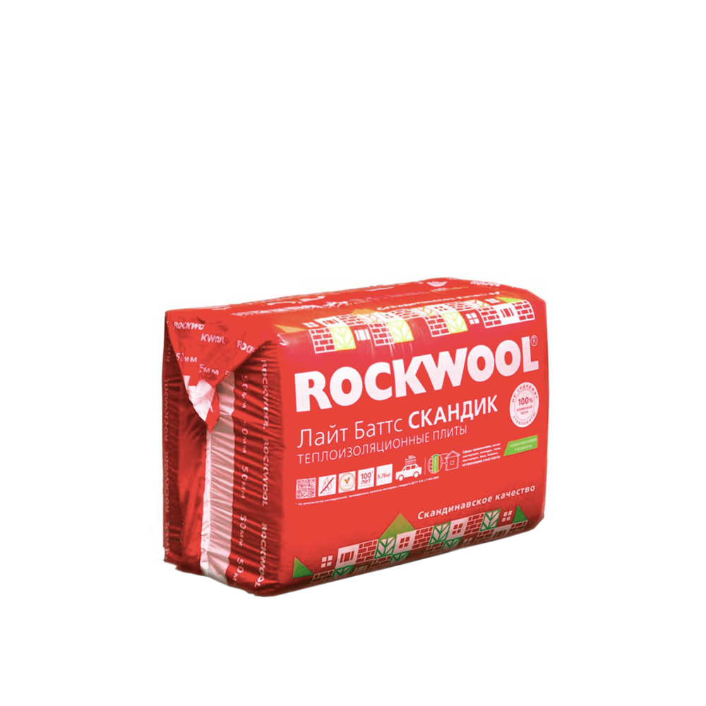 (5სმ-5.76მ²) ქვაბამბა ROCKWOOL — ქვაბამბა
